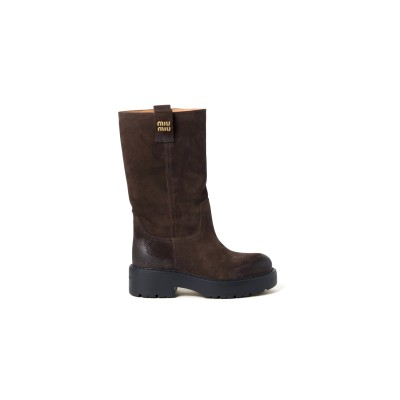 MIU MIU SUEDE BOOTS 5U270E